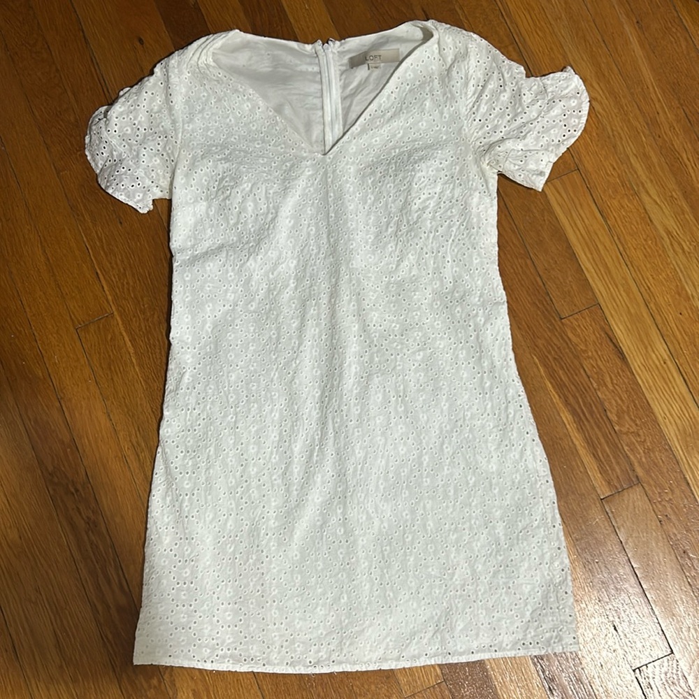 White Loft Dress